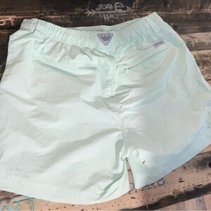 Columbia PFG Light Green Swim Shorts